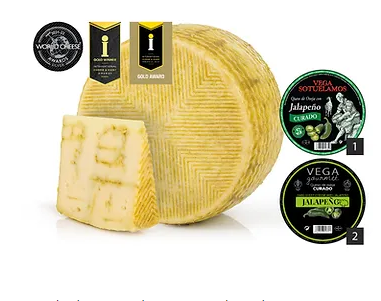 גבינת כבשים עם חלפיניו, מיושנת 5-6 חודשים