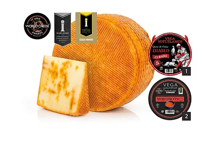 דיאבלו - גבינת כבשים עם ממרח מוג'ו פיקון, מיושנת 5-6 חודשים